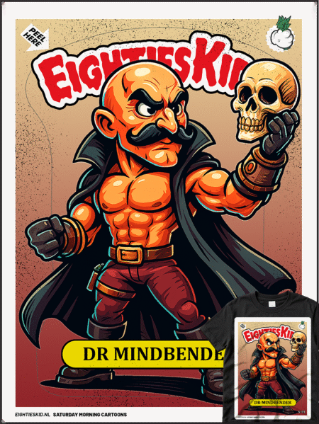 GPK CARTOONS - DR. MINDBENDER