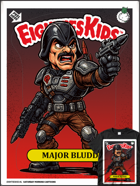 GPK CARTOONS - MAJOR BLUDD