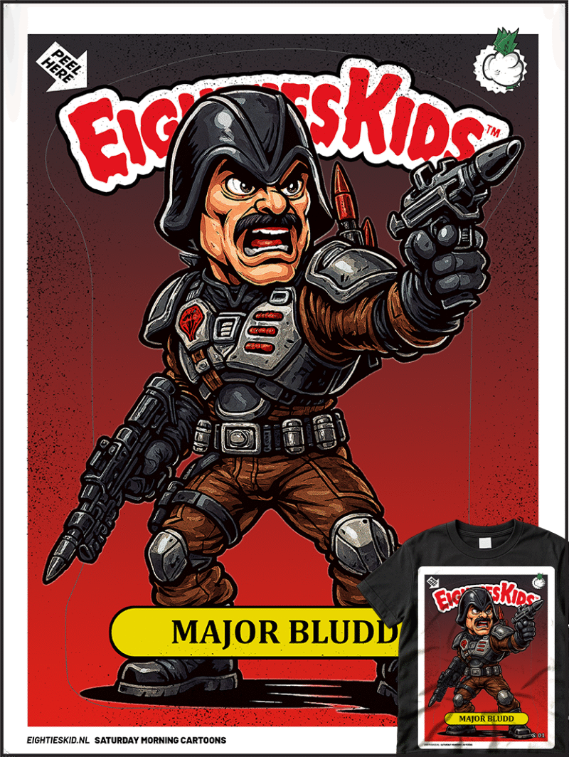 GPK CARTOONS - MAJOR BLUDD