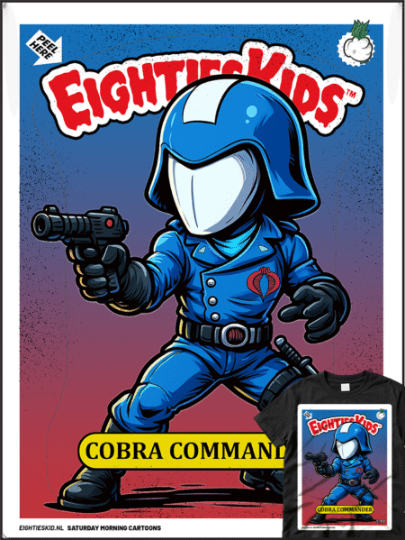 GPK CARTOONS - COBRA COMMANDER