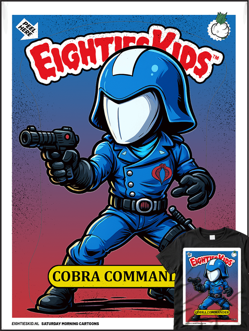 GPK CARTOONS - COBRA COMMANDER