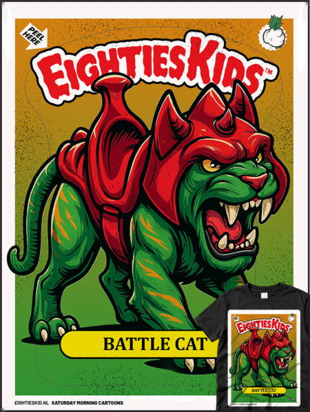 GPK CARTOONS - BATTLE CAT