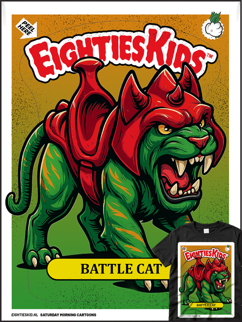 GPK CARTOONS - BATTLE CAT
