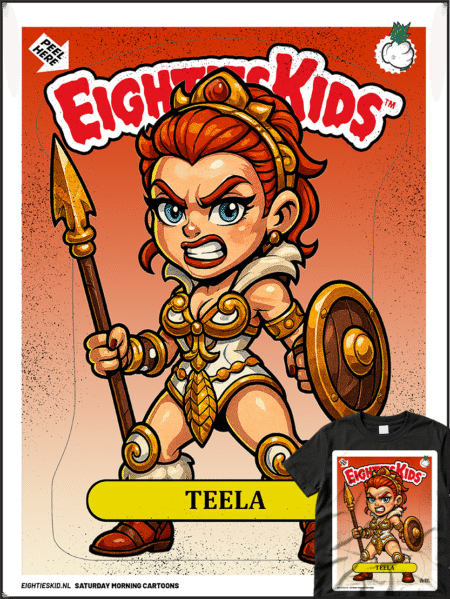 GPK CARTOONS - TEELA