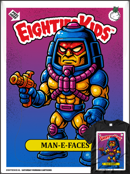 GPK CARTOONS - MAN-E-FACES
