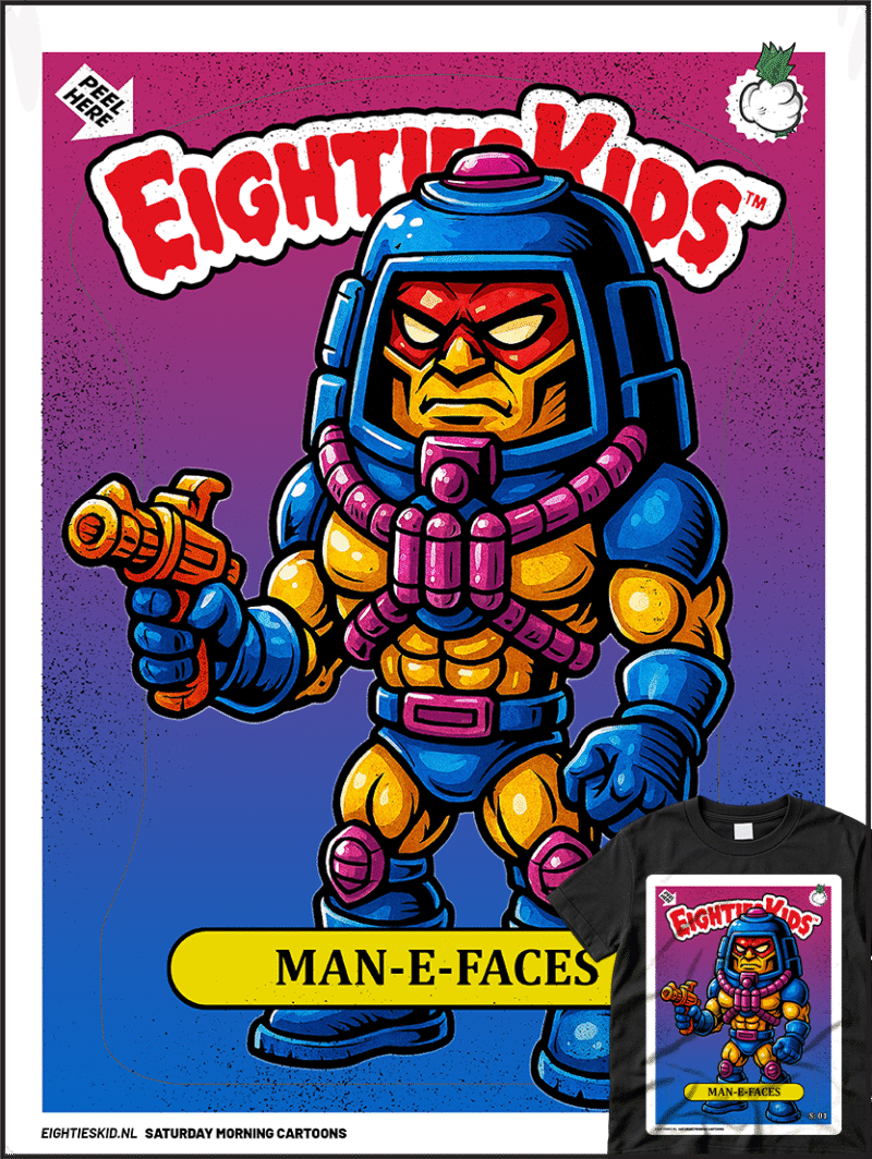 GPK CARTOONS - MAN-E-FACES
