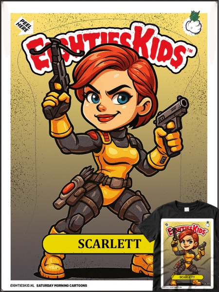 GPK CARTOONS - SCARLETT