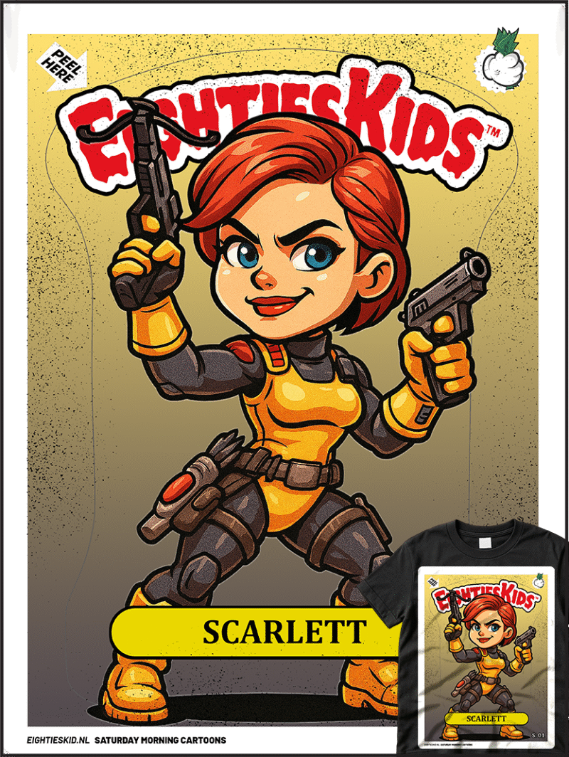 GPK CARTOONS - SCARLETT