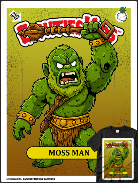 GPK CARTOONS - MOSS MAN