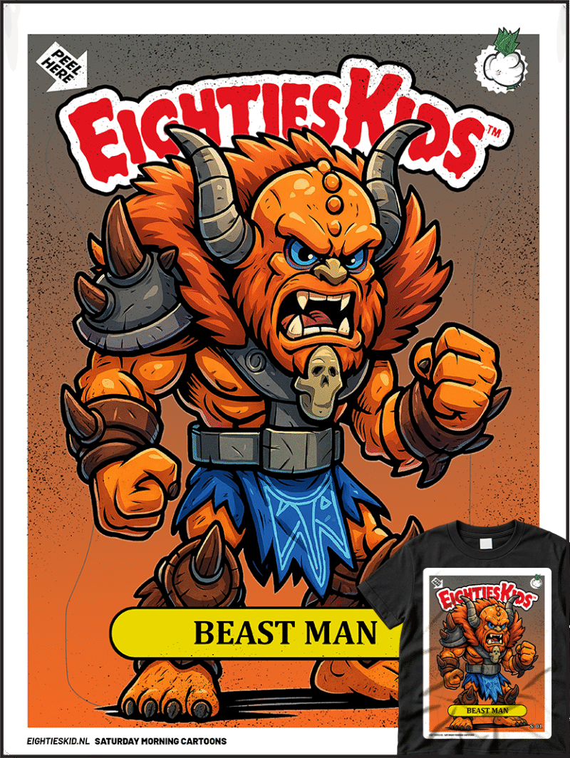 GPK CARTOONS - BEAST MAN