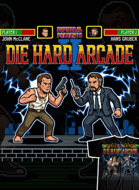 16 BITS KOMBAT | JOHN McCLANE VS HANS GRUBER