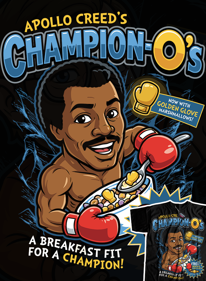 CEREAL BOX TV | APOLLO CREED