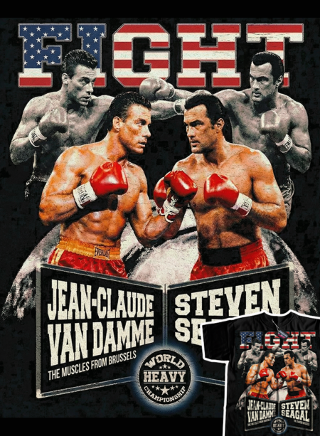 FIGHT NIGHT | VANDAMME VS SEAGAL