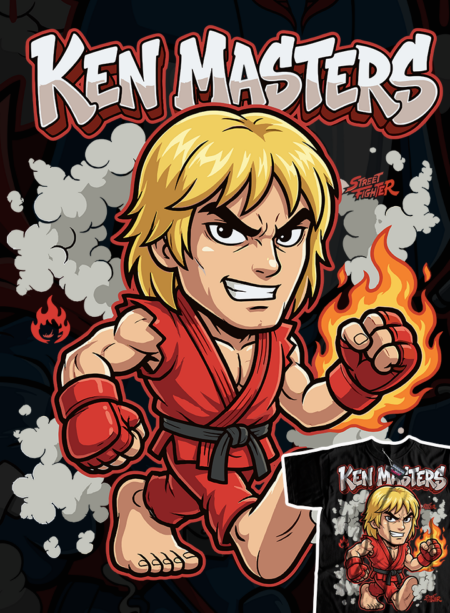 GRAFFITI CHIBI | KEN MASTERS