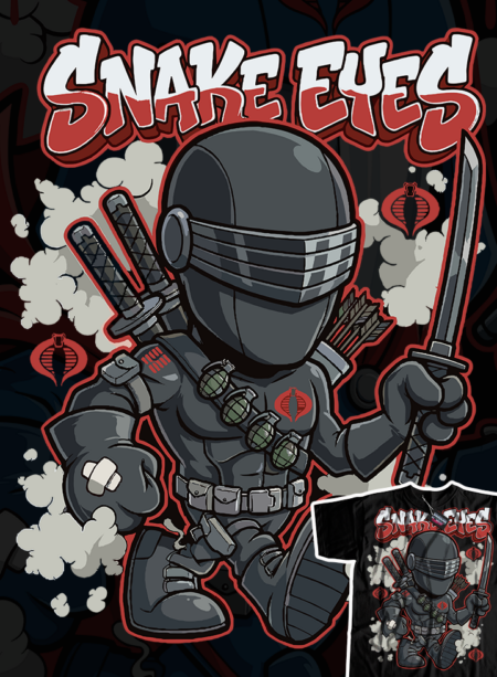 GRAFFITI CHIBI | SNAKE EYES